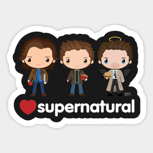 Love Supernatural Sticker